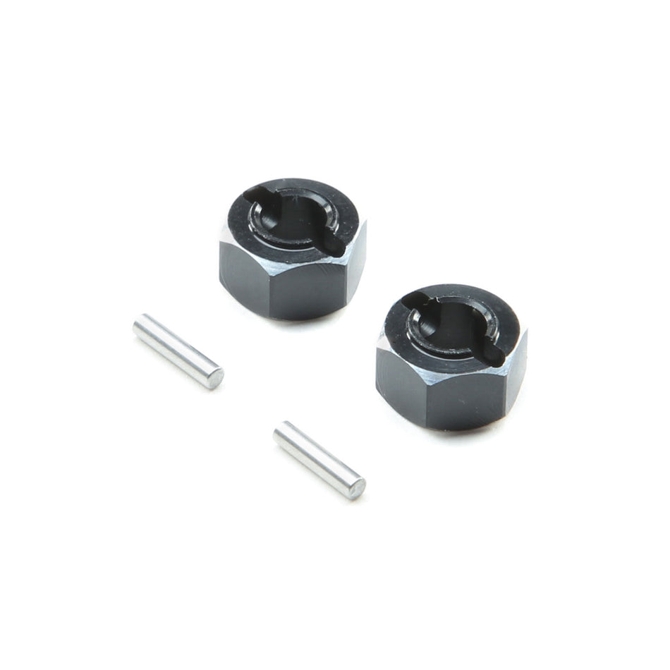 Hex Set, Rear Axle, Aluminum: