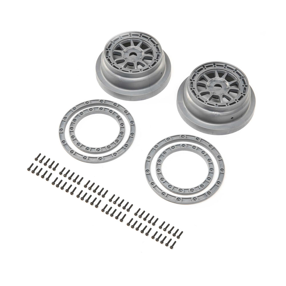 Beadlock Wheel and Ring Set (2