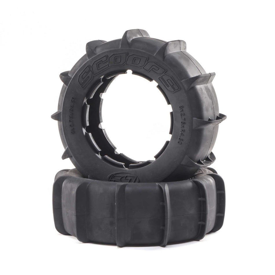 Scoops Paddle Tire (2): Losi DBXL-E