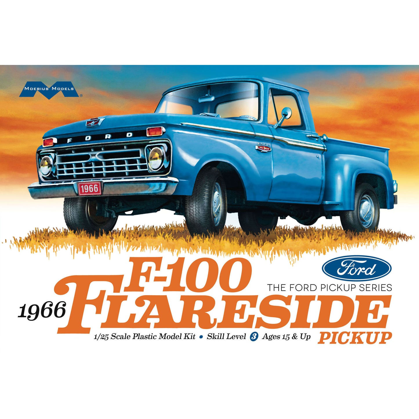 1/25 Ford F-100 Flareside Pick model