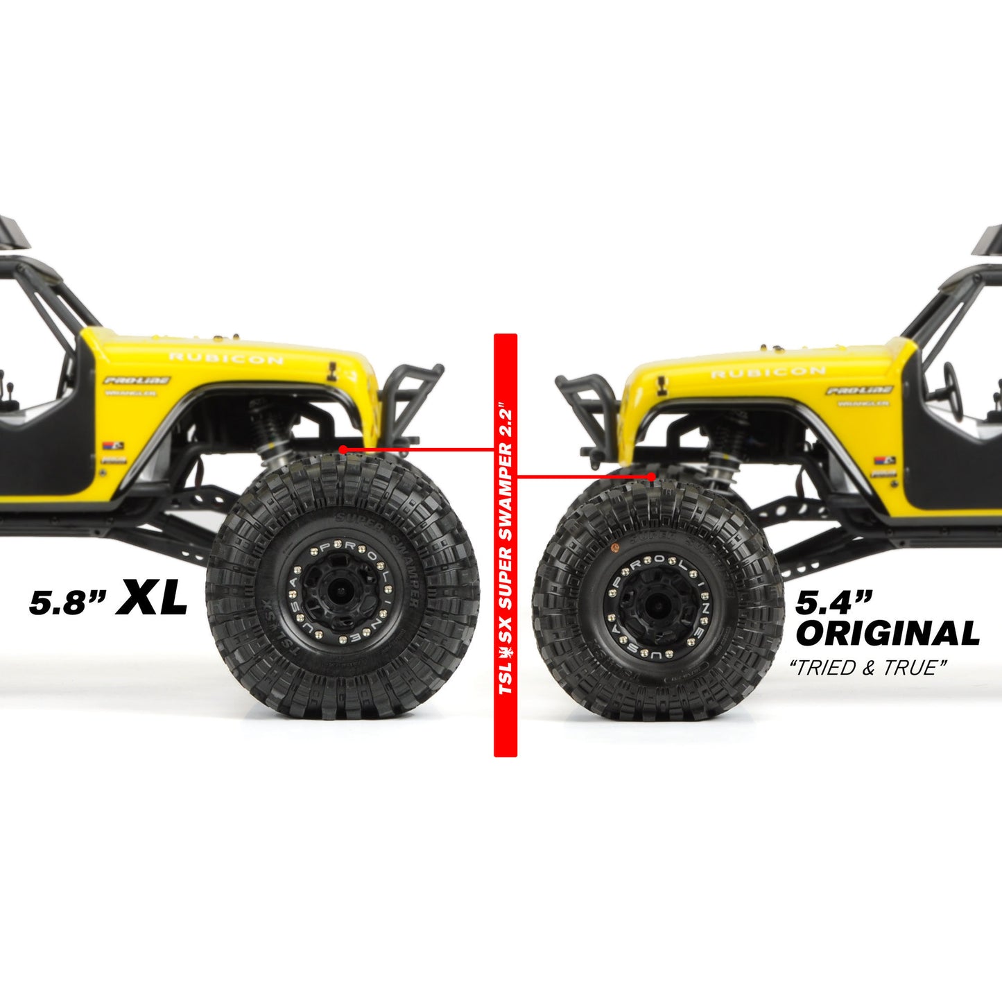 1/10 Pro-Line Interco TSL SX Super Swamper XL G8 F/R 2.2" Crawler Tires (2)