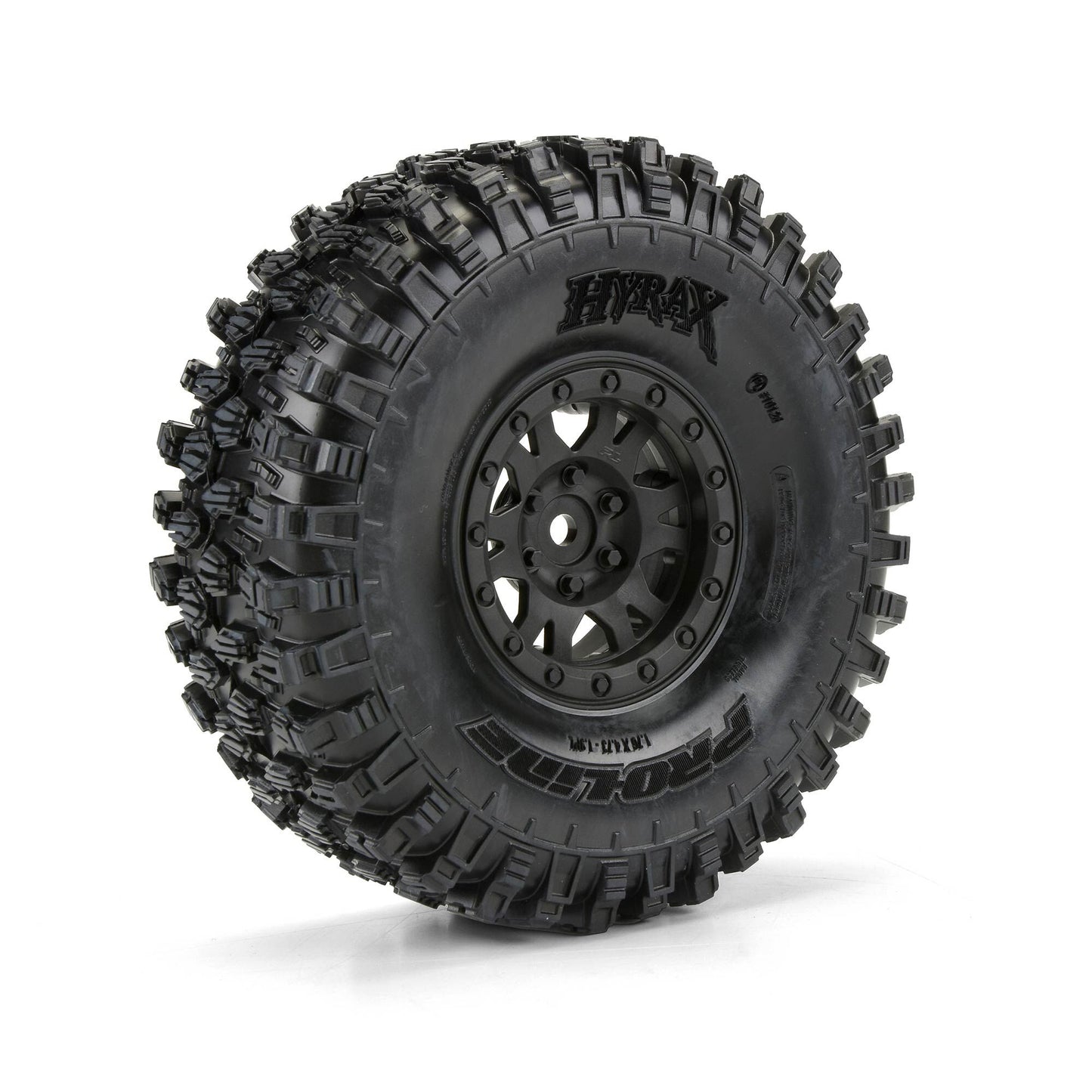 1/10 Pro-Line Hyrax G8 F/R 1.9" Crawler Tires Mounted 12mm Black Impulse (2)