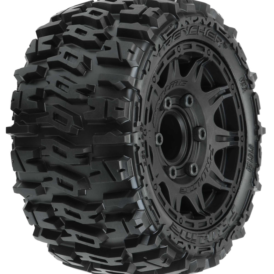 1/10 Pro-Line Trencher LP Front/Rear 2.8" MT Tires Mounted 12mm Blk Raid (2)