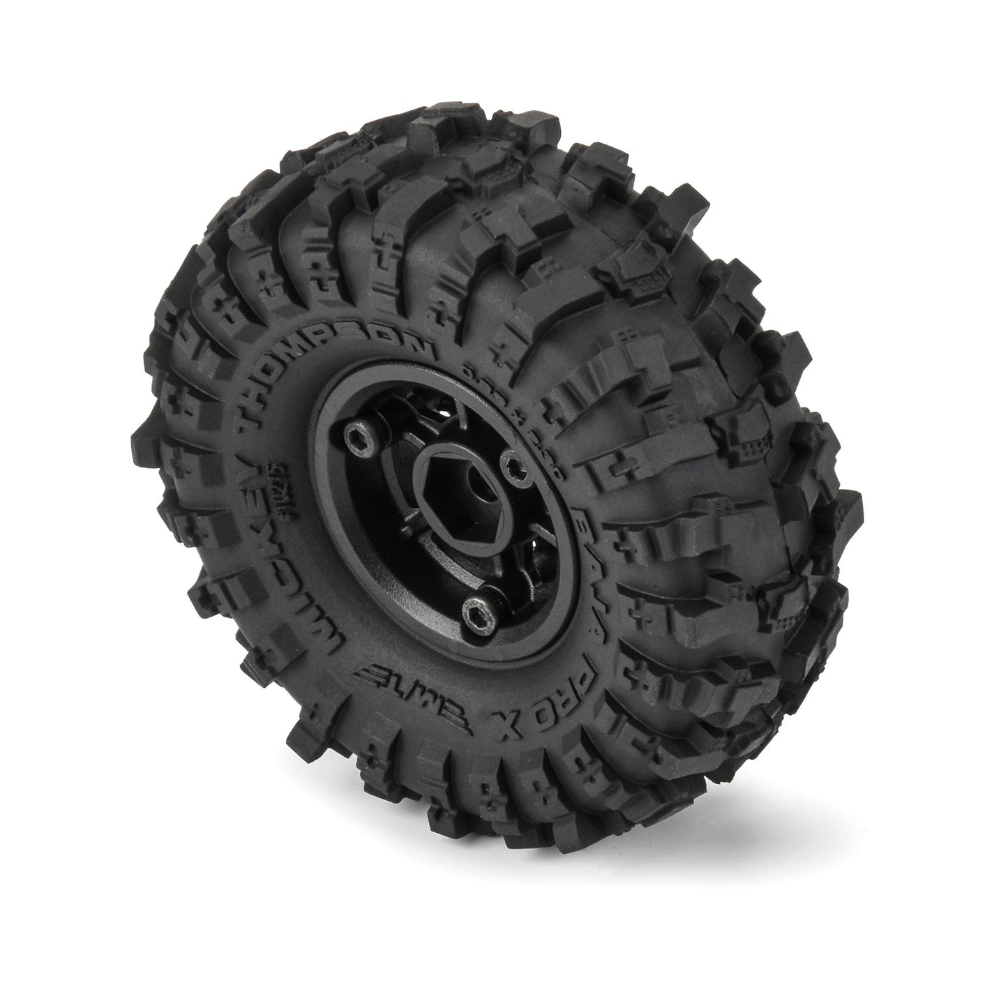 1/24 Pro-Line MT Baja Pro X F/R 1.0" Tires MTD 7mm Blk (4)