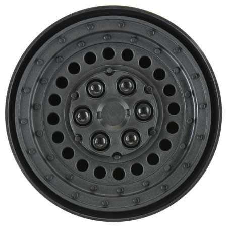 Pro-Line® 1/10 Carbine Front/Rear 1.9" 12mm Rock Crawler Wheels (2) Black