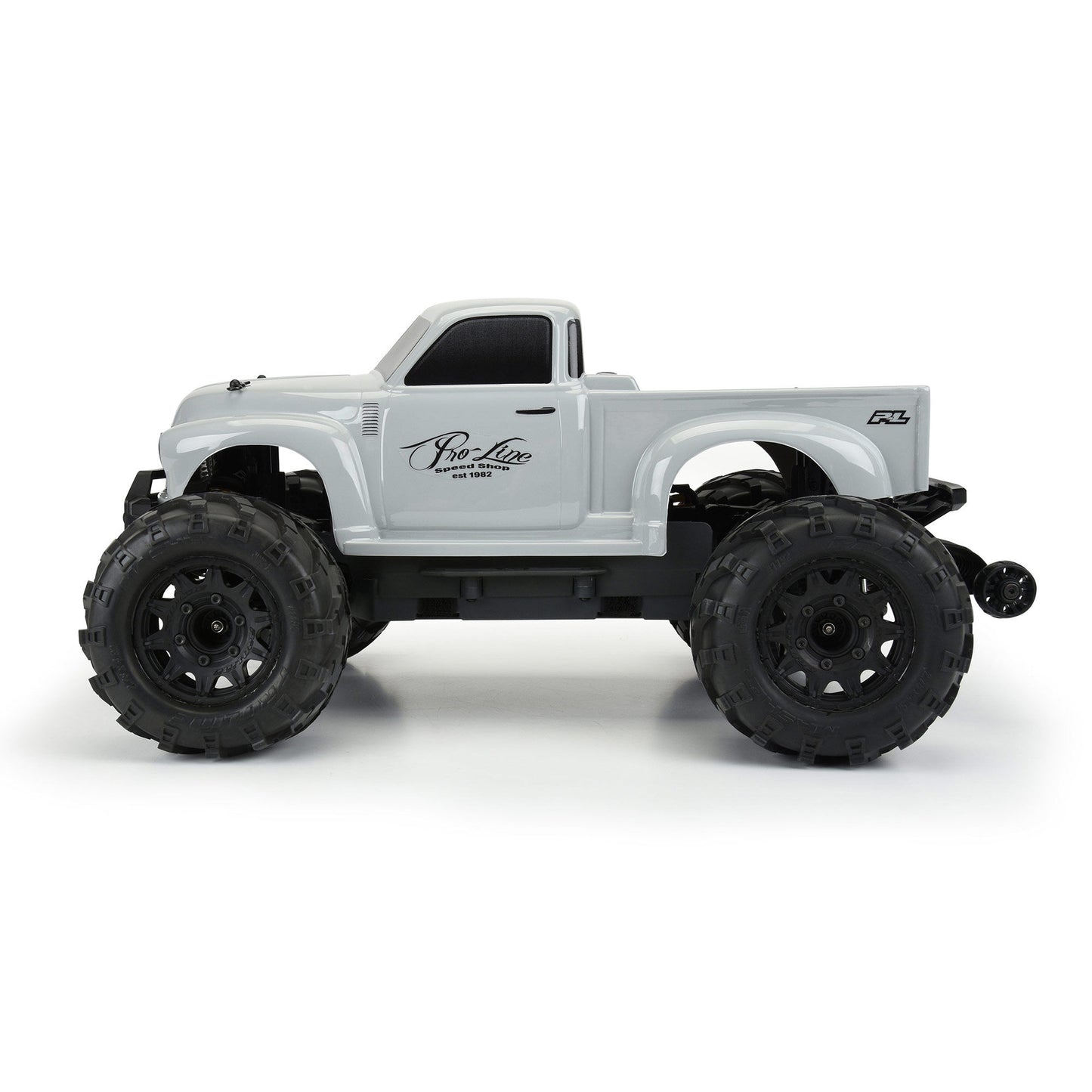 1/10 Pro-Line Early 50's Chevy Tough-Color Gray Body: Stampede & Granite