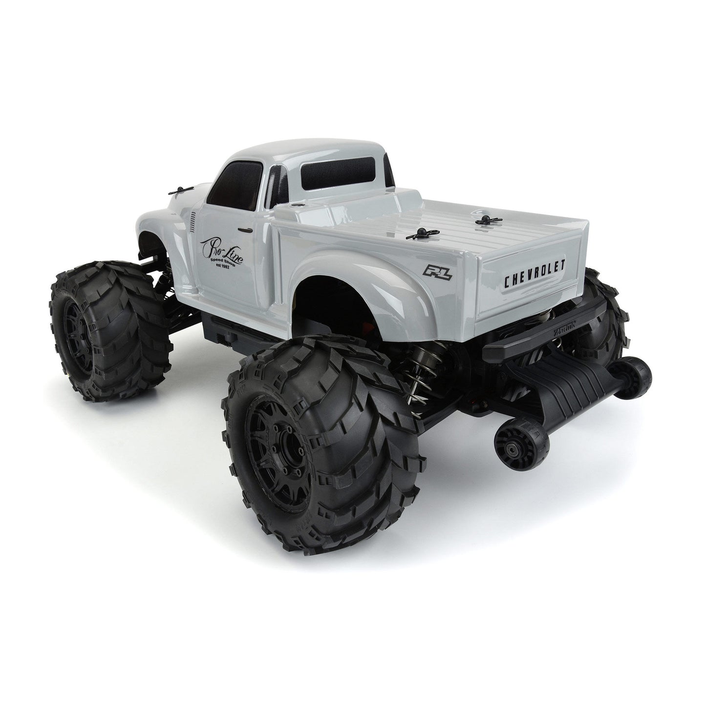 1/10 Pro-Line Early 50's Chevy Tough-Color Gray Body: Stampede & Granite