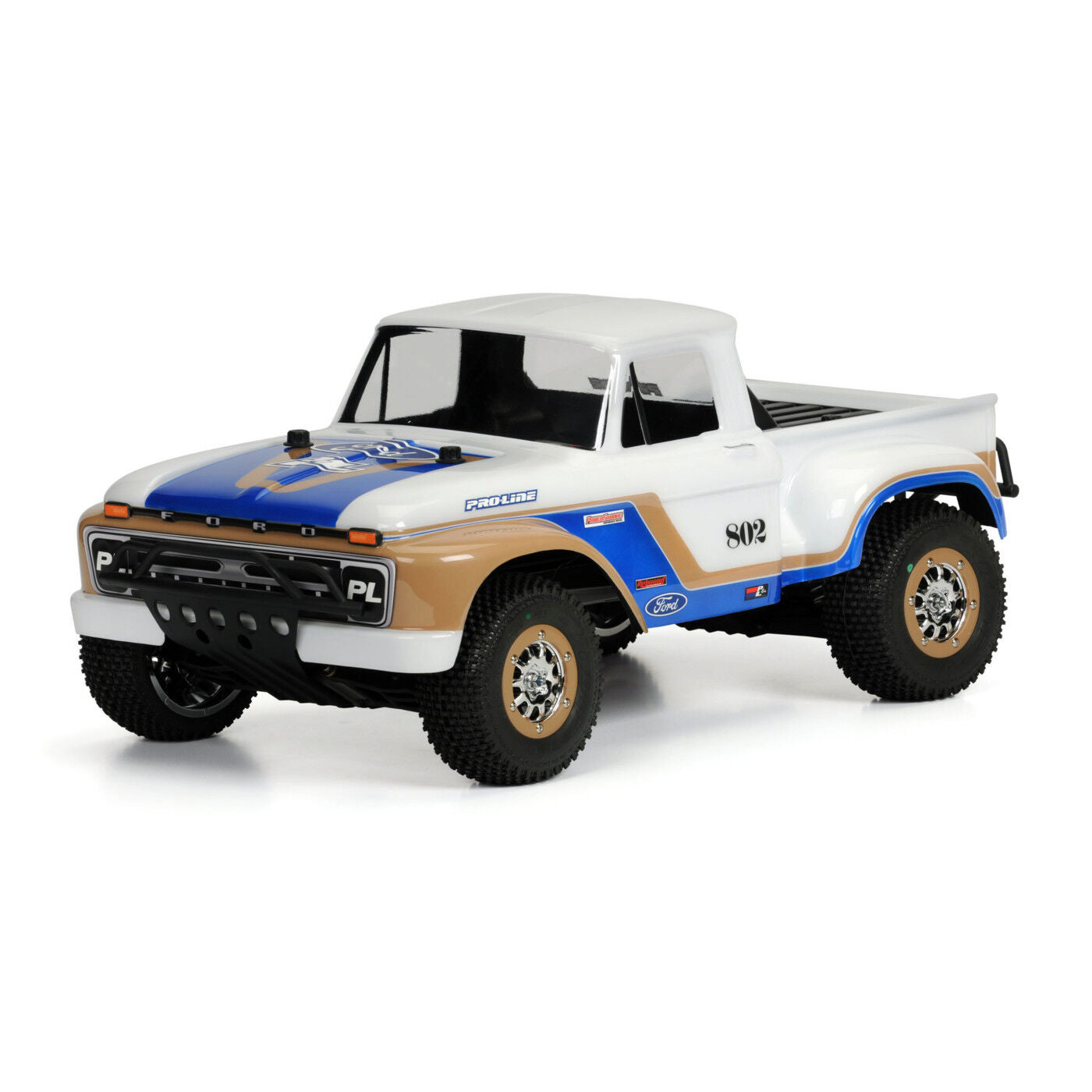Pro-Line® 1/10 1966 Ford F-100 Clear Body: Short Course