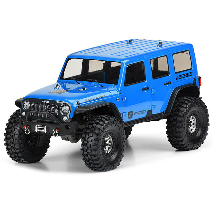 1/10 Pro-Line Jeep® Wrangler Unlimited Rubicon Clear Body 12.8" WB TRX-4
