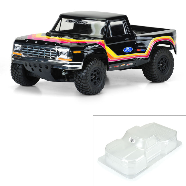 1/10 Pro-Line 1979 Ford F-150 Race Truck Clear Body for SC