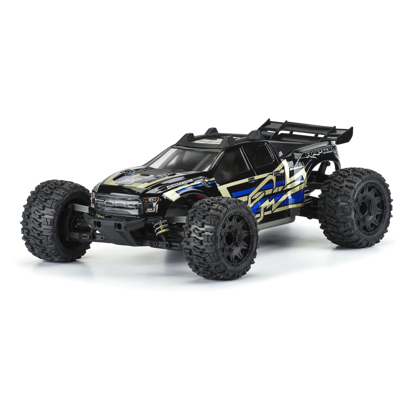 1/10 Pro-Line Pre-Cut 2017 Ford® F-150 Raptor Clear Body: Rustler 4x4