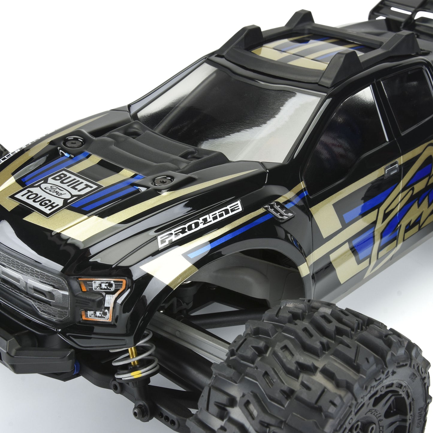 1/10 Pro-Line Pre-Cut 2017 Ford® F-150 Raptor Clear Body: Rustler 4x4