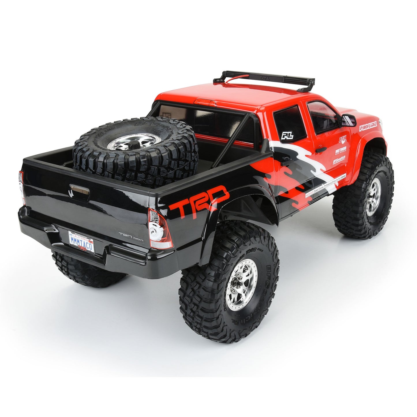Pro-Line® 1/10 2015 Toyota Tacoma TRD Pro Clear Body 12.3" Wheel Base Crawler