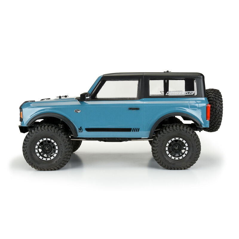 Pro-Line® 1/10 2021 Ford Bronco Clear Body Set 11.4": Crawlers