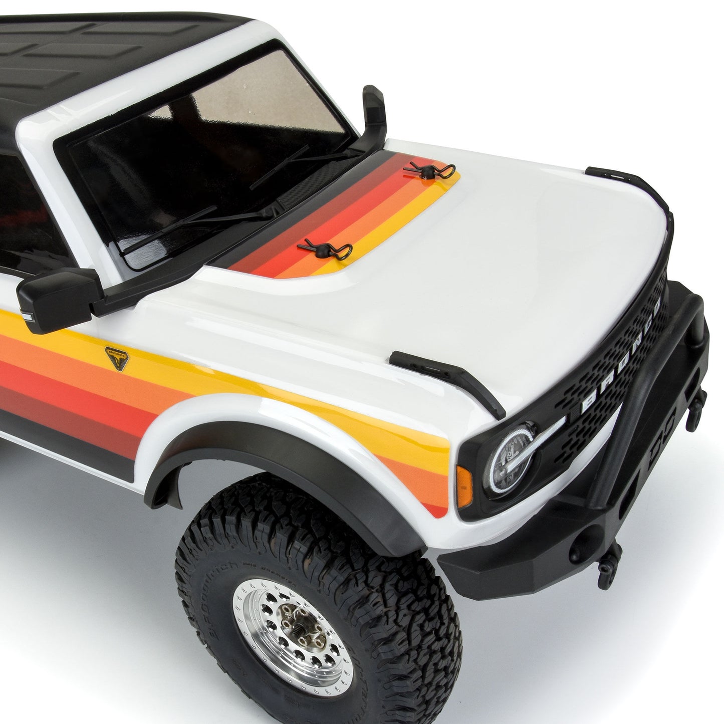 Pro-Line® 1/10 2021 Ford Bronco Clear Body Set 12.3" Wheelbase: Crawlers