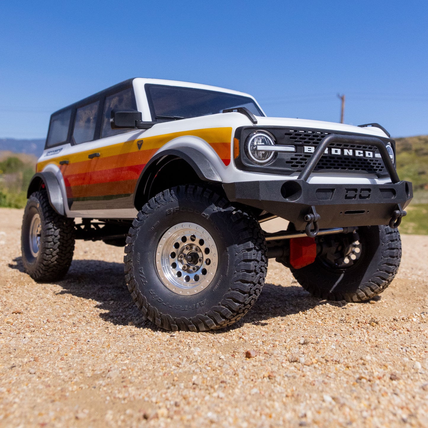 Pro-Line® 1/10 2021 Ford Bronco Clear Body Set 12.3" Wheelbase: Crawlers