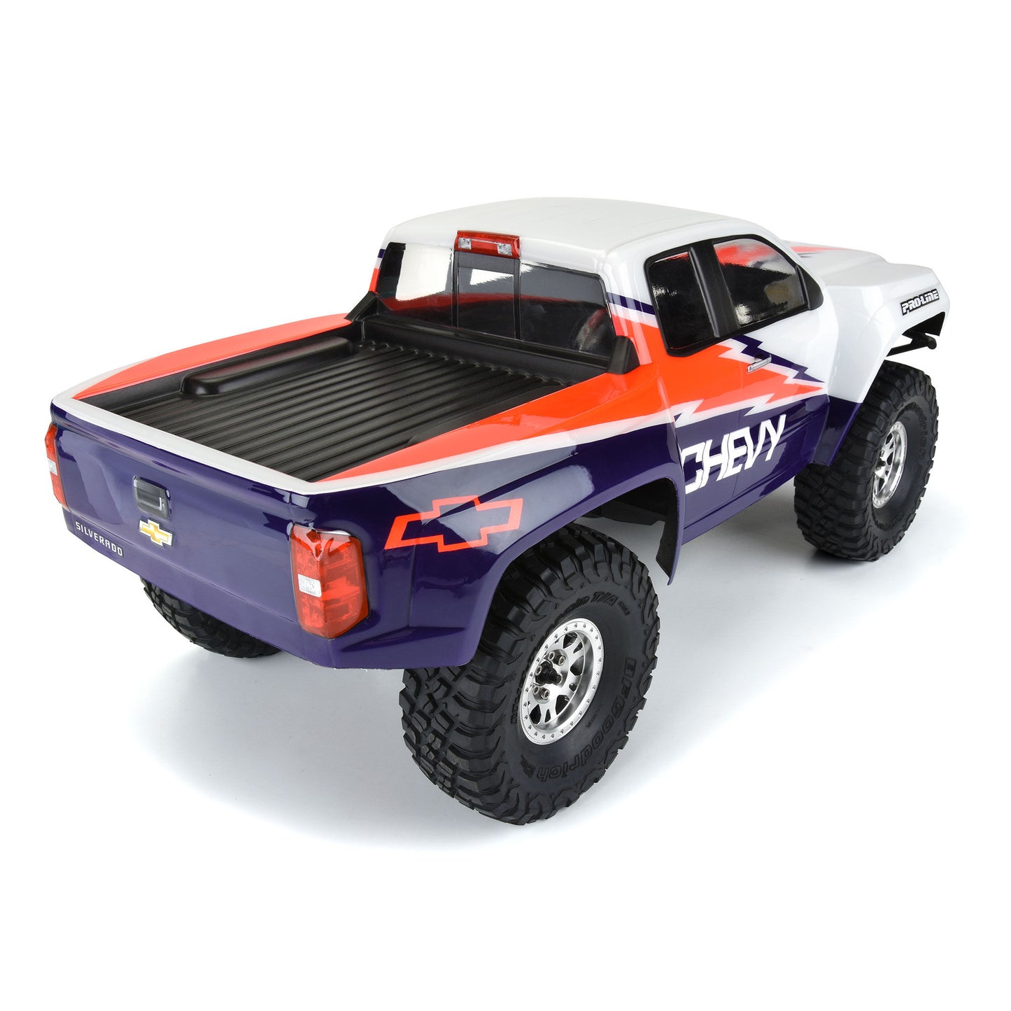 Pro-Line® 1/10 2015 Chevy Silverado Pre-Rnr Clr Bdy 12.3" WB