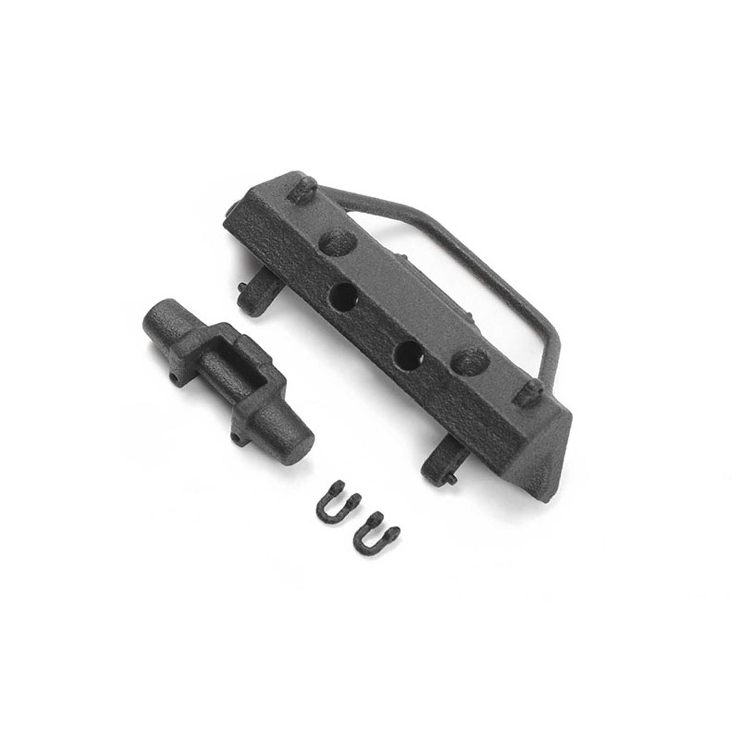 Micro Series Front Bumper w/ Plastic Winch for Axial SCX24 1/24 Jeep Wrangler RTR