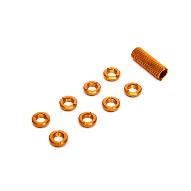 Spektrum SPMA1303 Orange Switch Nuts (8) & Wrench