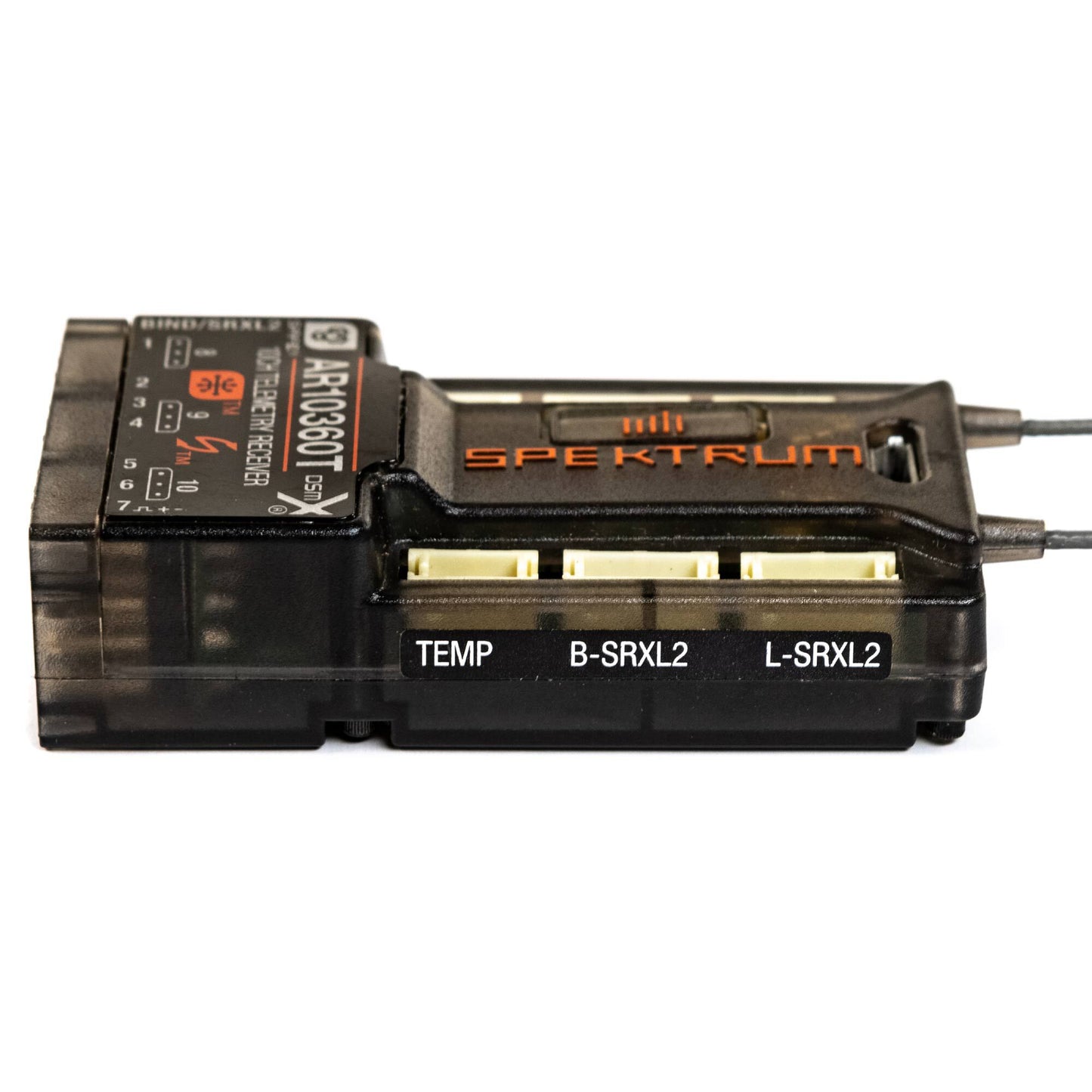 SPMAR10360T AR10360T DSMX 10-Channel AS3X & SAFE Telemetry Receiver