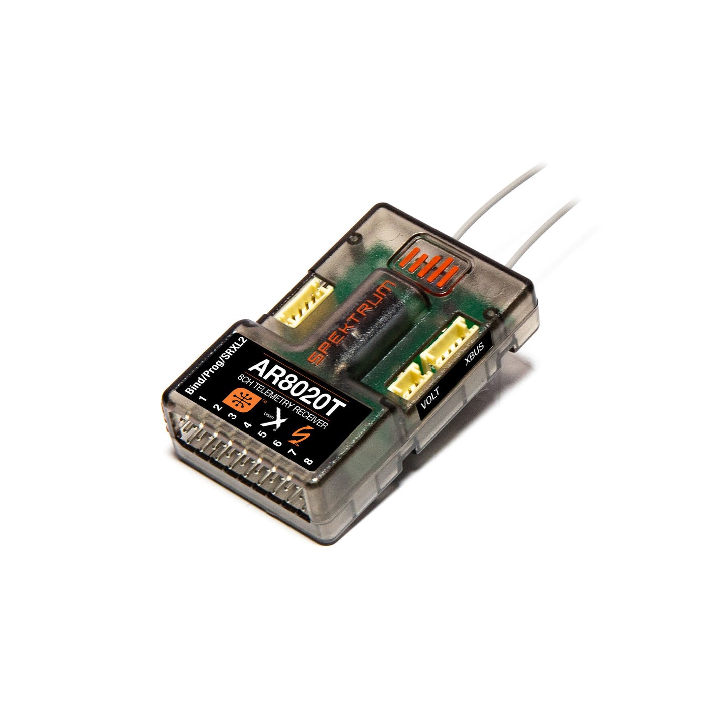 SPMAR8020T Spektrum DSMX 8-Channel Telemetry Receiver