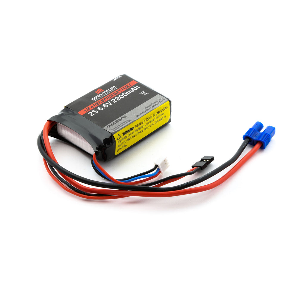 SPMB2200LFRX 2200mAh 2S 6.6V Li-Fe Receiver