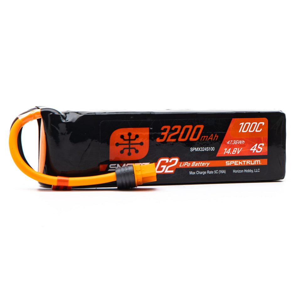 SPMX324S100 3200mAh 4S 14.8V Smart G2 LiPo