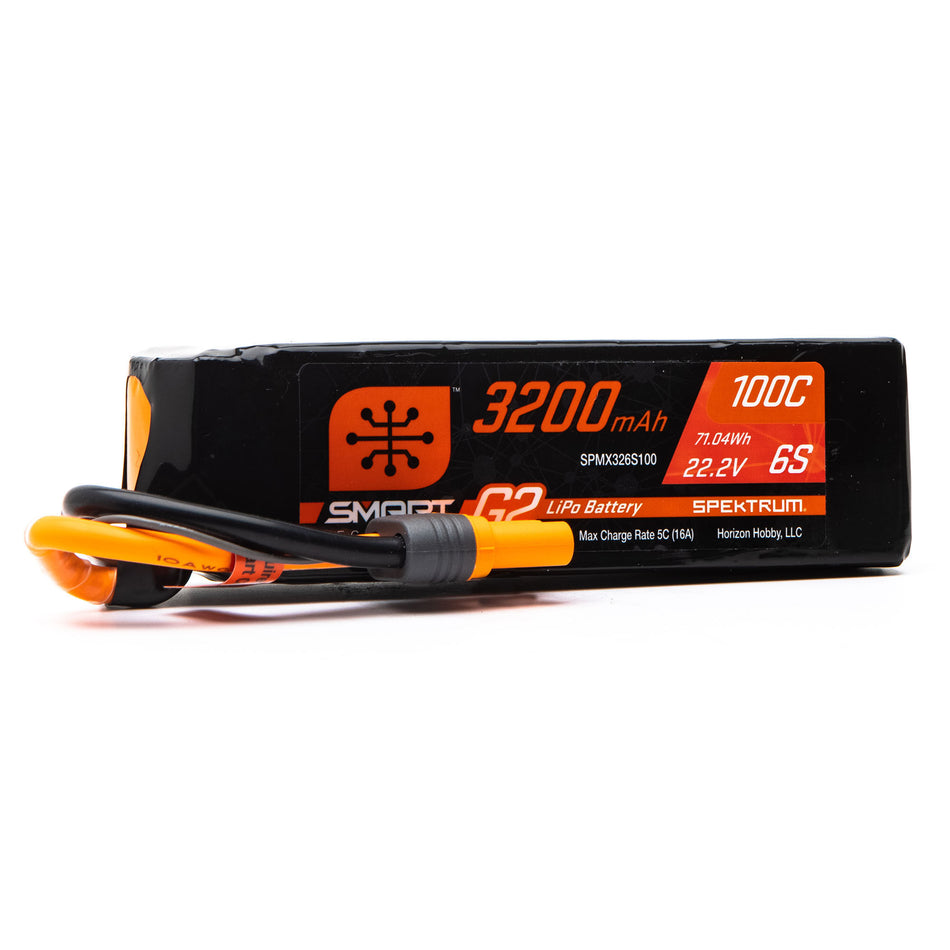 SPMX326S100 3200mAh 6S 22.2V Smart G2 LiPo 100C; IC5