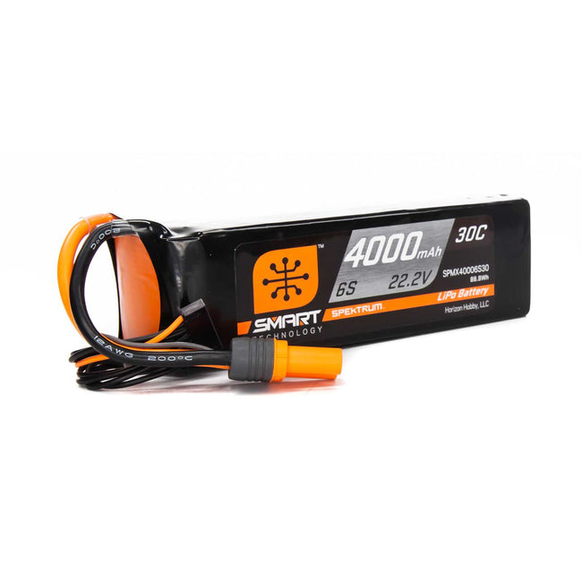 4000mAh 6S 22.2V Smart LiPo Battery 30C; IC5