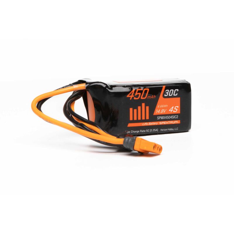 SPMX4504SIC2 	450mAh 4S 14.8V 30C LiPo Battery; IC2