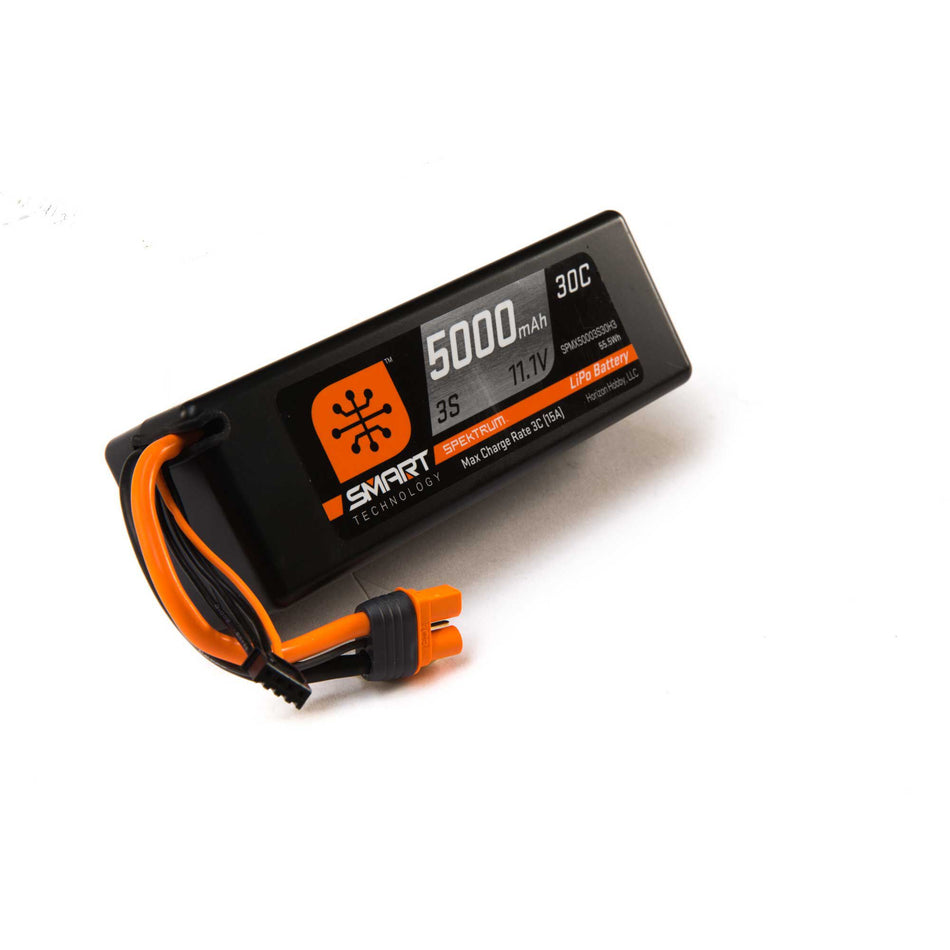 SPMX50003S30H3 5000mAh 3S 11.1V Smart LiPo 30C Hardcase; IC3