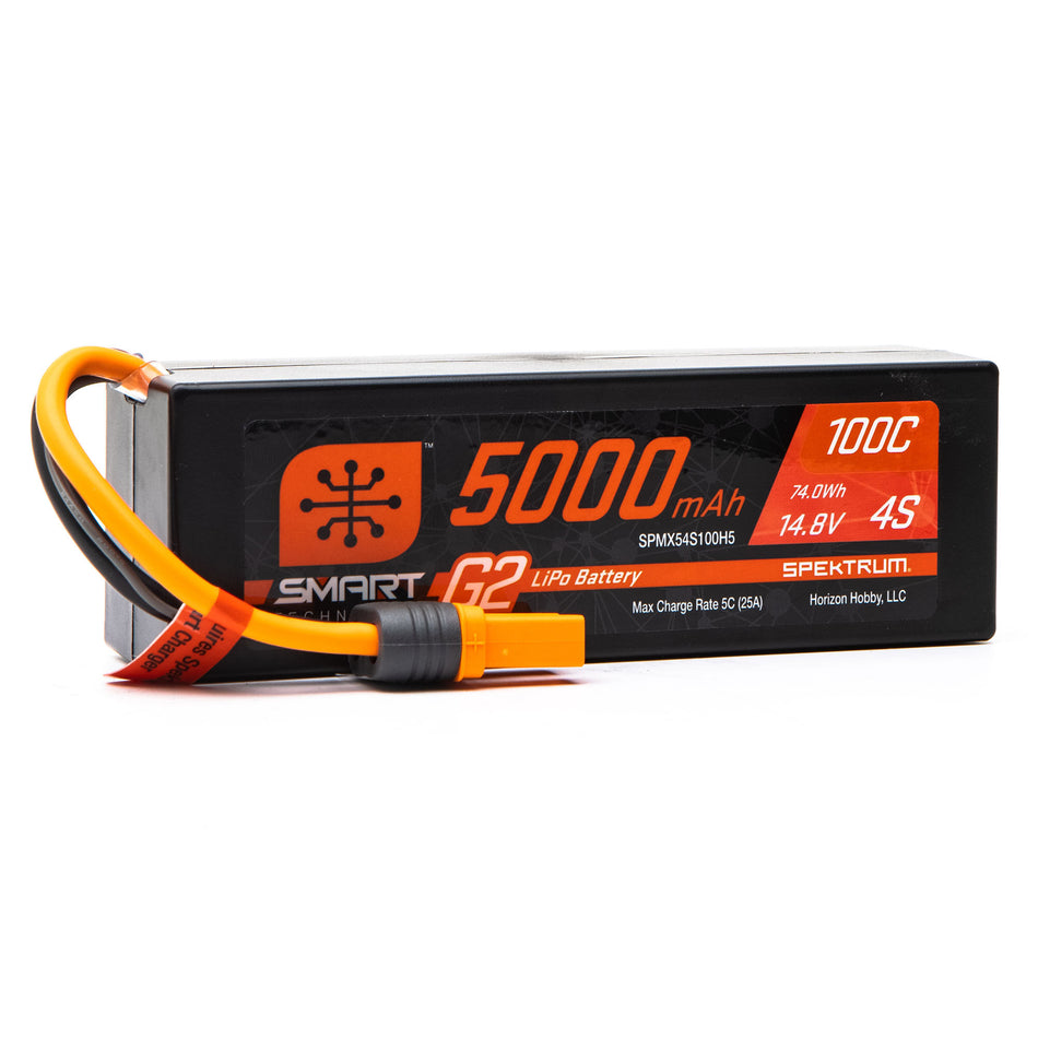 SPMX54S100H5 5000mAh 4S 14.8V Smart G2 LiPo