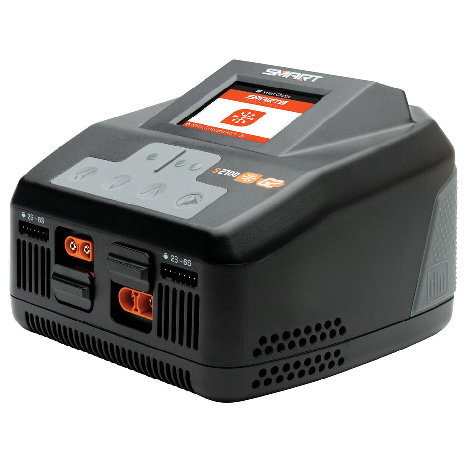Spektrum SPMXC2000 Smart S2100 G2 AC Charger, 2x100W