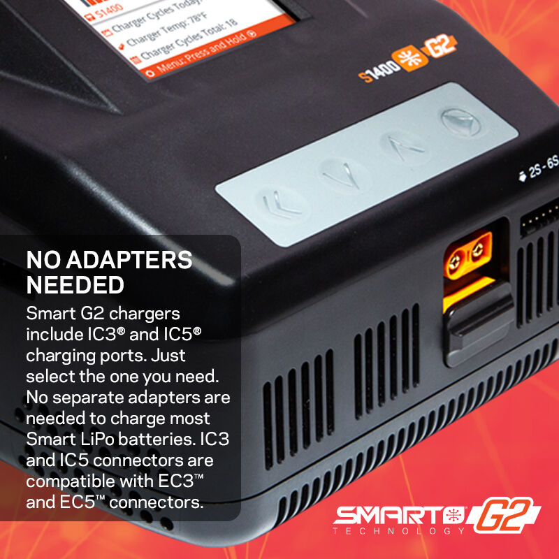 SPMXC2040 Spektrum S1400 G2 AC 1x400W Smart Charger