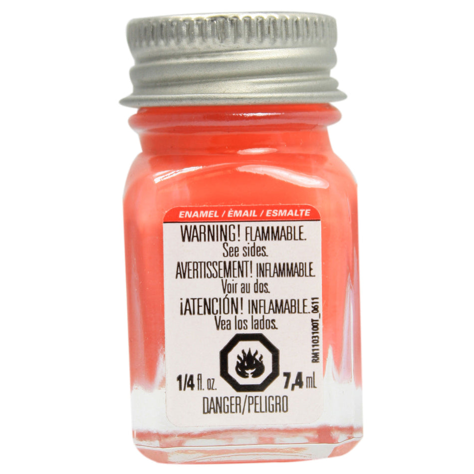 Enamel 1/4oz Orange