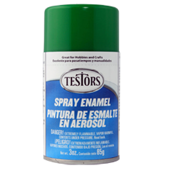 Testors Enamel Spray 3oz Green