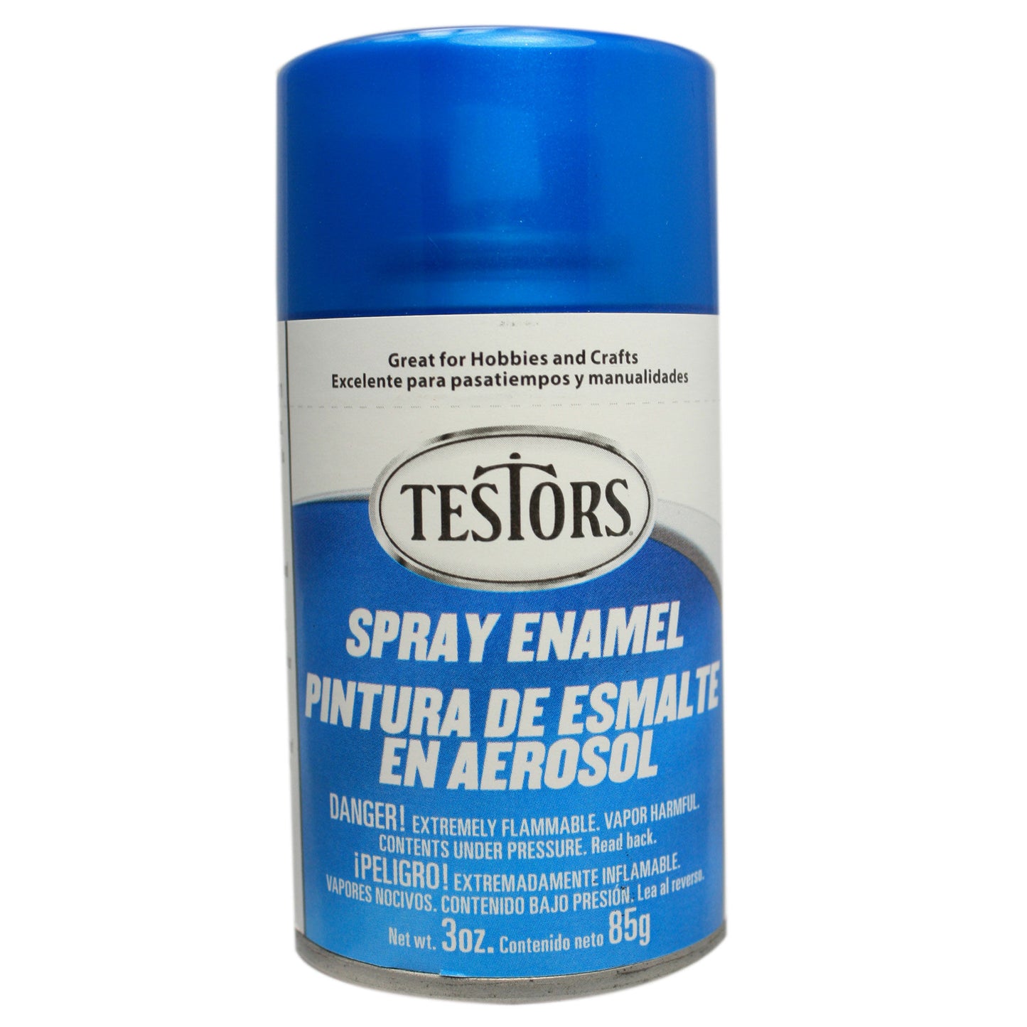 Testors Enamel Spray 3oz Tran Blue