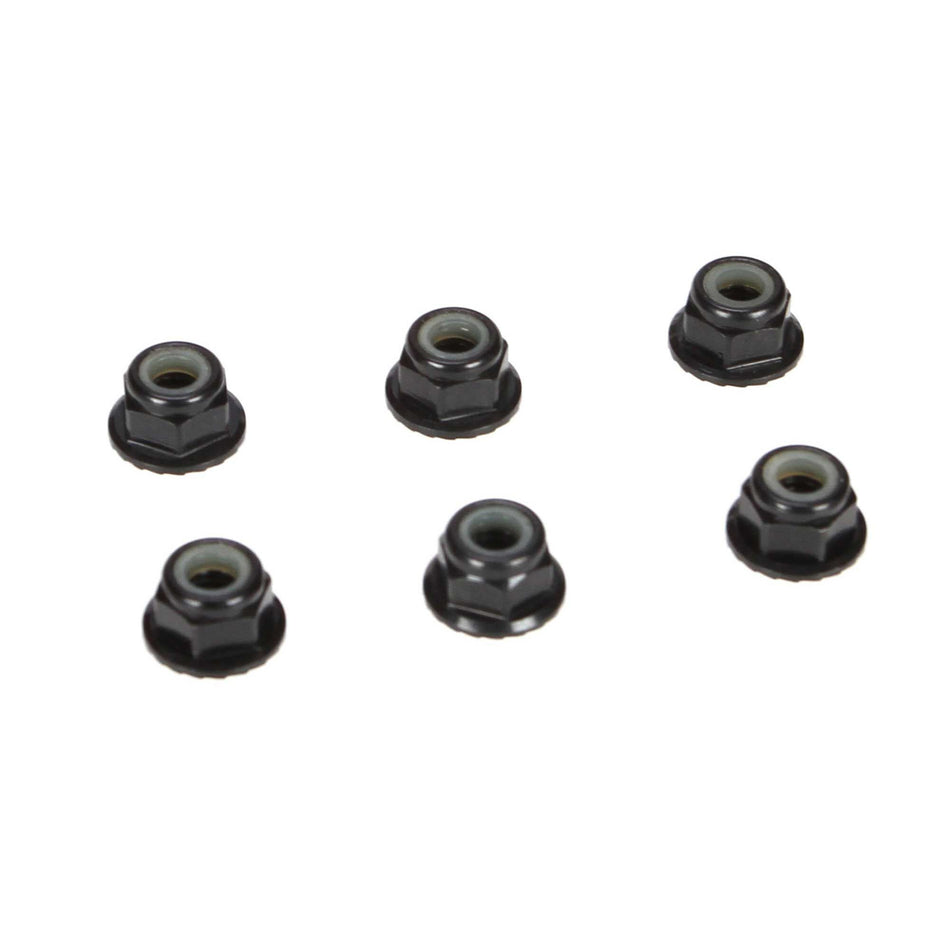 4mm Aluminum Serrated Lock Nut