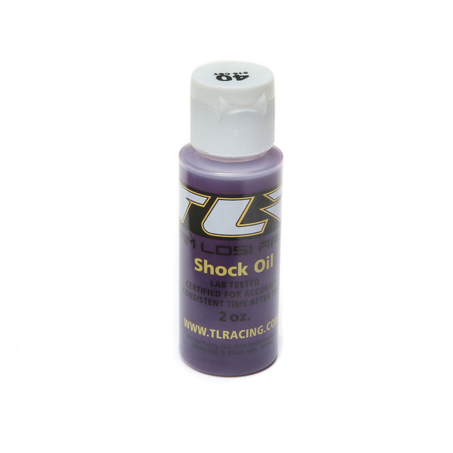 Losi Silicone Shock Oil, 40WT, 516CST, 2oz
