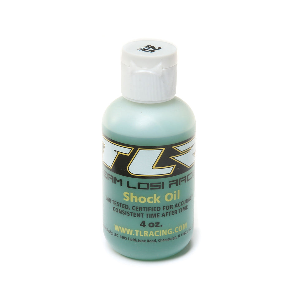 Losi Silicone Shock Oil, 25wt, 4oz