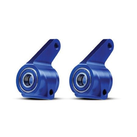 3636A Aluminum Steering Blocks (2) Blue