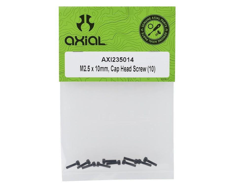 AXI235014 M2.5 x 10mm, Cap Head Screw (10)