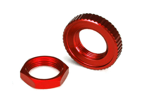 8345R Servo saver nuts, aluminum, red