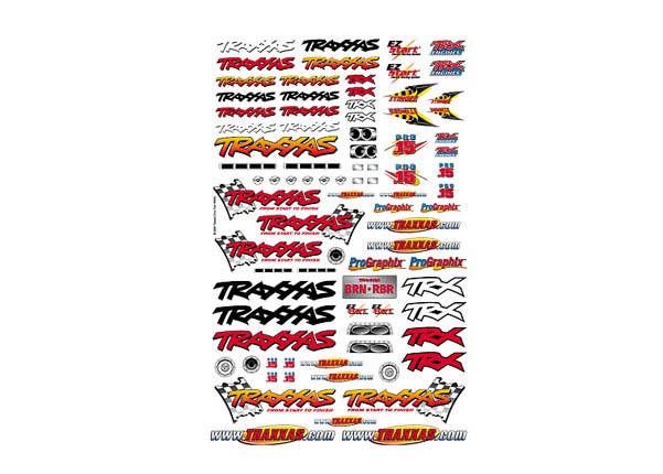 9950 Traxxas Official Team Traxxas racing decal set – Superstition Hobbies