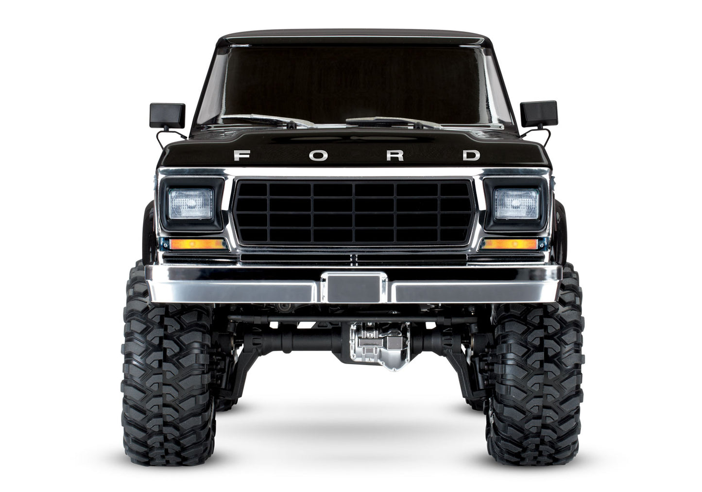 82046-4-RED TRX-4 Scale and Trail Crawler with Ford Bronco Body:  4WD Red
