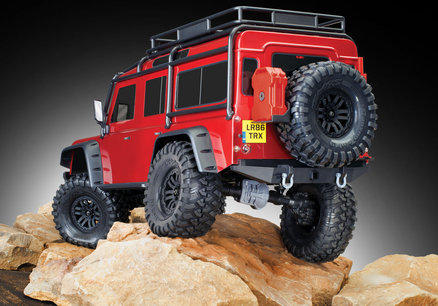 82056-4-RED TRX-4 Scale and Trail Defender Red