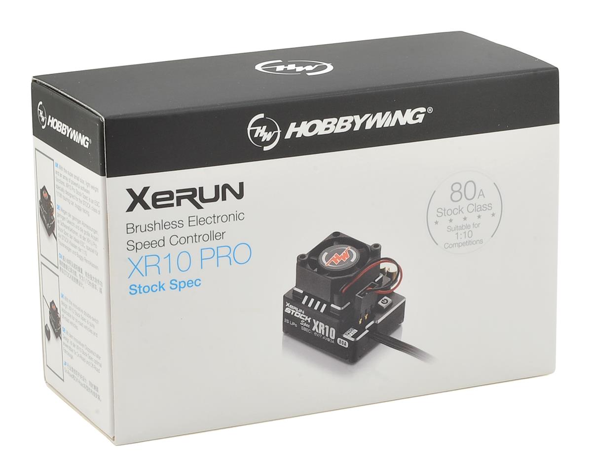 XeRun XR10 PRO Stock Spec V4 Sensored ESC
