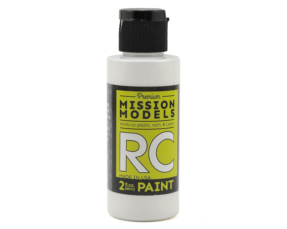 Mission Models White Acrylic Lexan Body Paint (2oz)