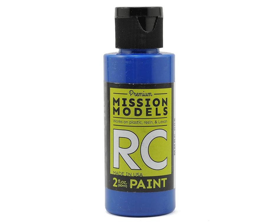 Mission Models Blue Acrylic Lexan Body Paint (2oz)