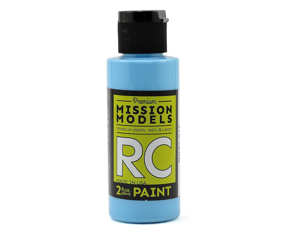 Mission Models Sky Blue Acrylic Lexan Body Paint (2oz)